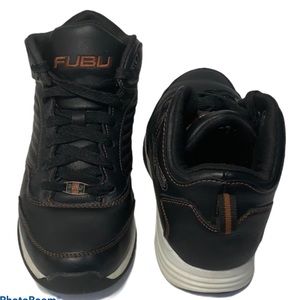 Fubu The Collection Black / Brown Sz 7